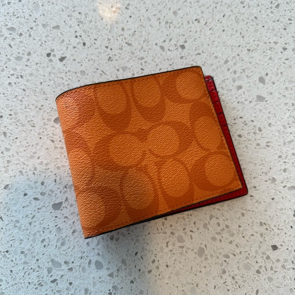 Coach Orange Wallet - Picture 6 of 6
